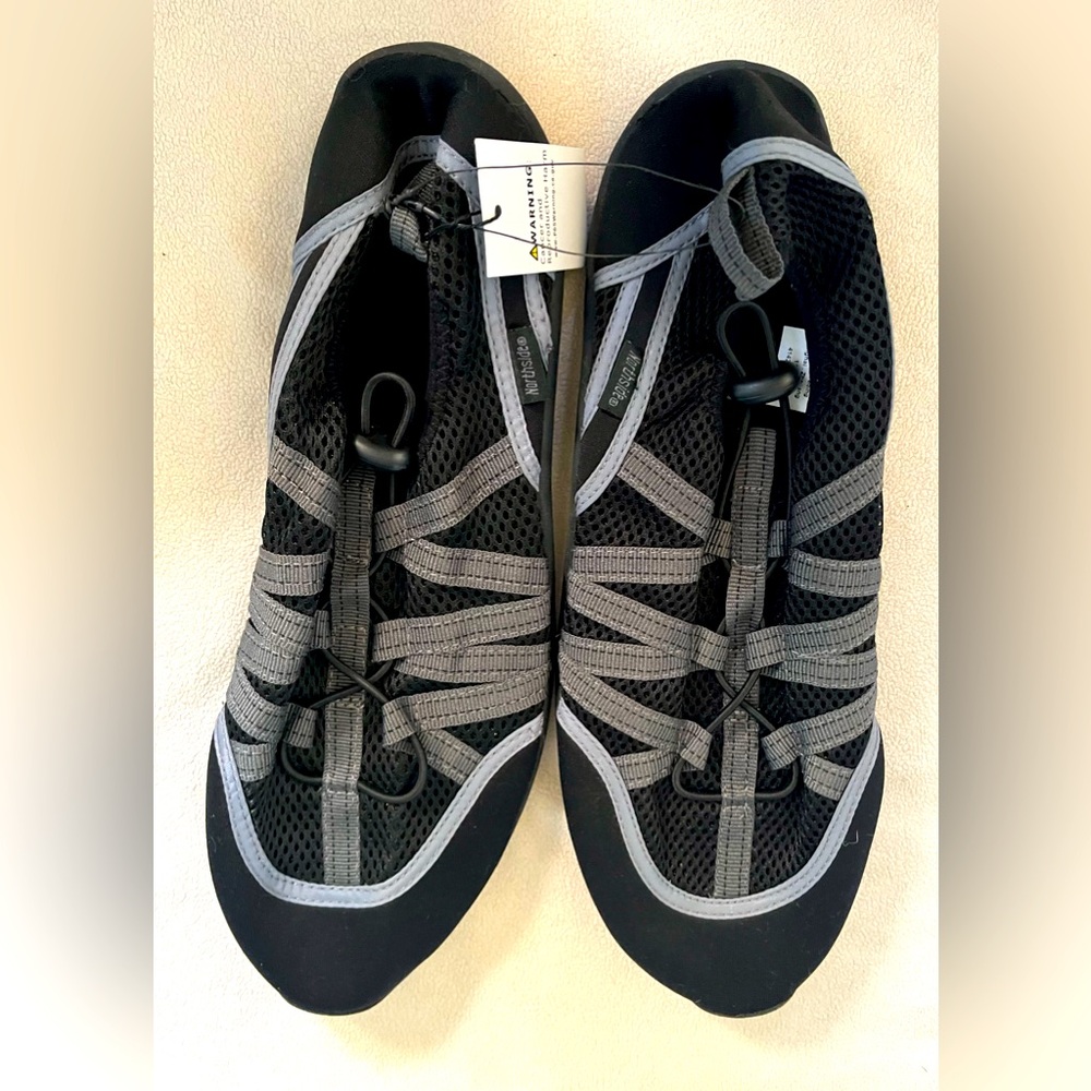 Northside Black And Gray Mesh Water Shoes